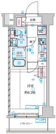 GENOVIA南鳩ヶ谷の間取り画像