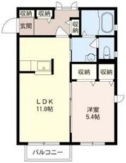 インペリアルABの間取り画像