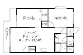 ハイツ関谷の間取り画像
