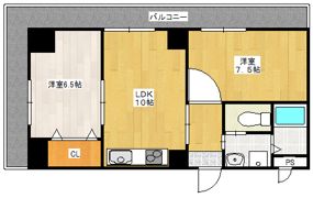 レクシア木川東の間取り画像