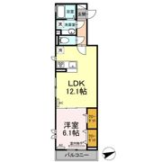 アンジュール徳丸A棟の間取り画像