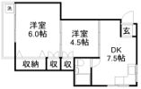 丸幸マンションの間取り画像