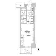 飯田橋ガーデンフラッツの間取り画像