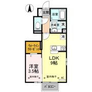 リッシュモアⅡ A棟の間取り画像