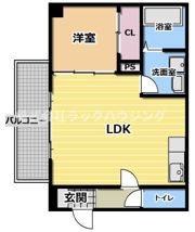 エルグランド今市の間取り画像