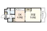 シオン北長瀬の間取り画像