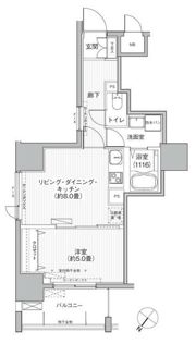 グランデュール富士の間取り画像