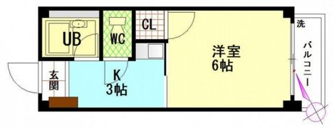 ビレッジ中央の間取り画像