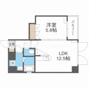 エクセレント南森町の間取り画像