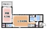 Kvell Garden 香里の間取り画像