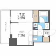 ルフォンプログレ堺筋本町タワーレジデンスの間取り画像