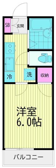 ライズワン平井の間取り画像