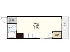 岡本ビル（舟入川口町）の間取り画像
