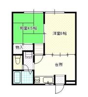 レヴール綾田の間取り画像