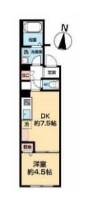 NEXAS EBARAの間取り画像