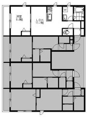 パールヴィラの間取り画像