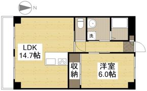Real西古松の間取り画像