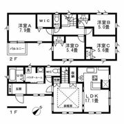 横浜市保土ヶ谷区今井町戸建の間取り画像