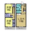 メゾン江園の間取り画像