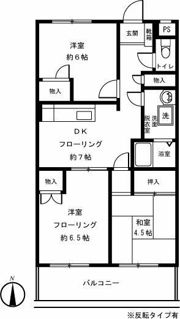 マグノリア千川の間取り画像