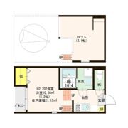 メルヴェーユ蛍池の間取り画像
