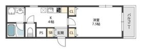 パレ・クレールの間取り画像