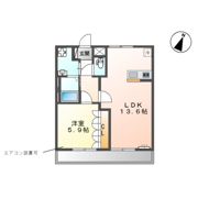 メープルコートの間取り画像
