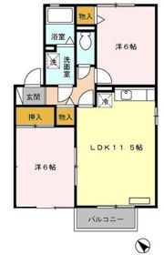 アクシス A/Bの間取り画像