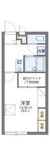 レオパレスエクセレントの間取り画像