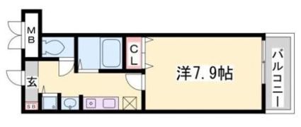 ロイヤルヒル神戸三ノ宮の間取り画像