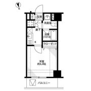 プレール・ドゥーク高輪の間取り画像