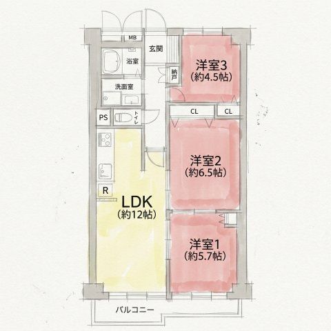間取図