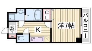 スワンズ新神戸ウィータの間取り画像