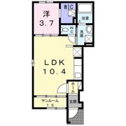 フローリッシュの間取り画像