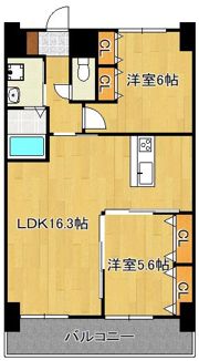 MDIシエルコンティーレ曽根北町の間取り画像