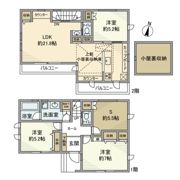 石神井町戸建の間取り画像