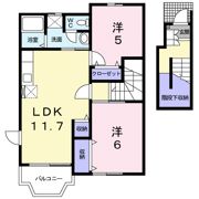 コンフォード・ビ・アンジュの間取り画像