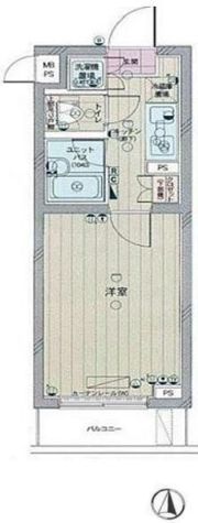 ルーブル中野新橋弐番館の間取り画像