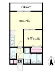 LACRAS舎人の間取り画像