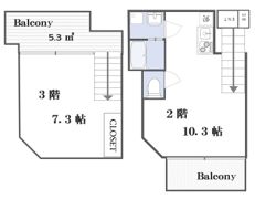 ハルミメゾン亀有の間取り画像