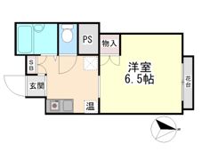 六甲ガーデンホームズの間取り画像