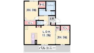 プランドールハイムの間取り画像