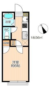 クリアネス船堀の間取り画像