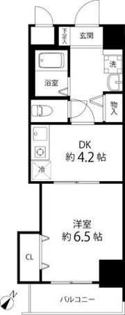 マルジューマンションの間取り画像