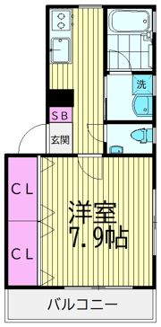 Twing517の間取り画像