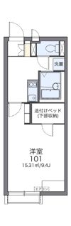 レオネクストアゼリアコートの間取り画像