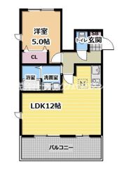 マァ シェールの間取り画像