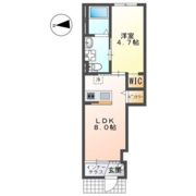 プレステージ吉島No.3の間取り画像