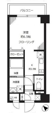 パルメゾン見次公園の間取り画像