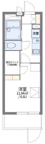 レオパレスマースの間取り画像